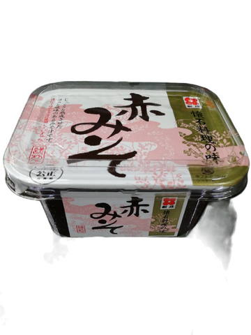 Miso Suppenpaste, dunkel, (Aka Miso) 300g SHINJYO- Sốt súp miso hộp đen 300g SHINJYO