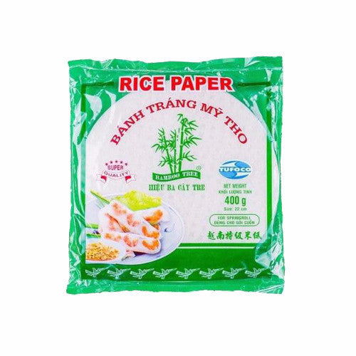 Reispapier für Sommerrollen 22cm 400g - Bánh tráng cuốn Mỹ Tho 22cm