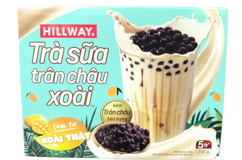 Mango Milk Tea, Pulver - Trà sữa trân châu xoài 230g Hillway