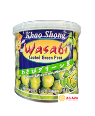 Grüne Erbsen mit Wasabi überzogen - Đậu xanh tẩm mù tạc 140g KHAO SHONG