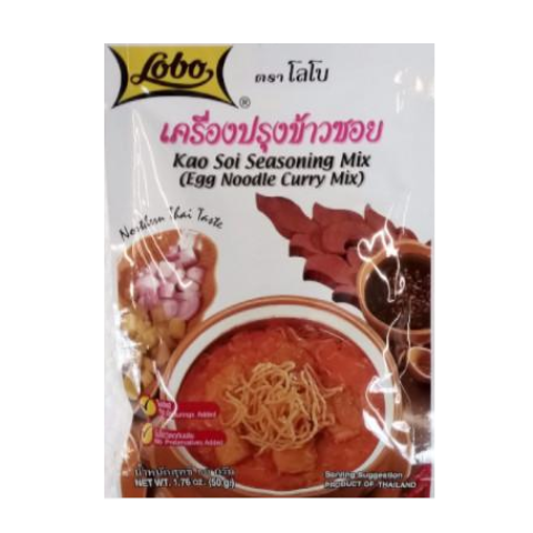 Kao Soi Seasoning mix - Würzmischung für Eiernudeln mit Curry 50g