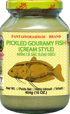 Pickled Gouramy fisch Cream style - Mắm cá sặc loại đặc dạng kem 454g Pantai