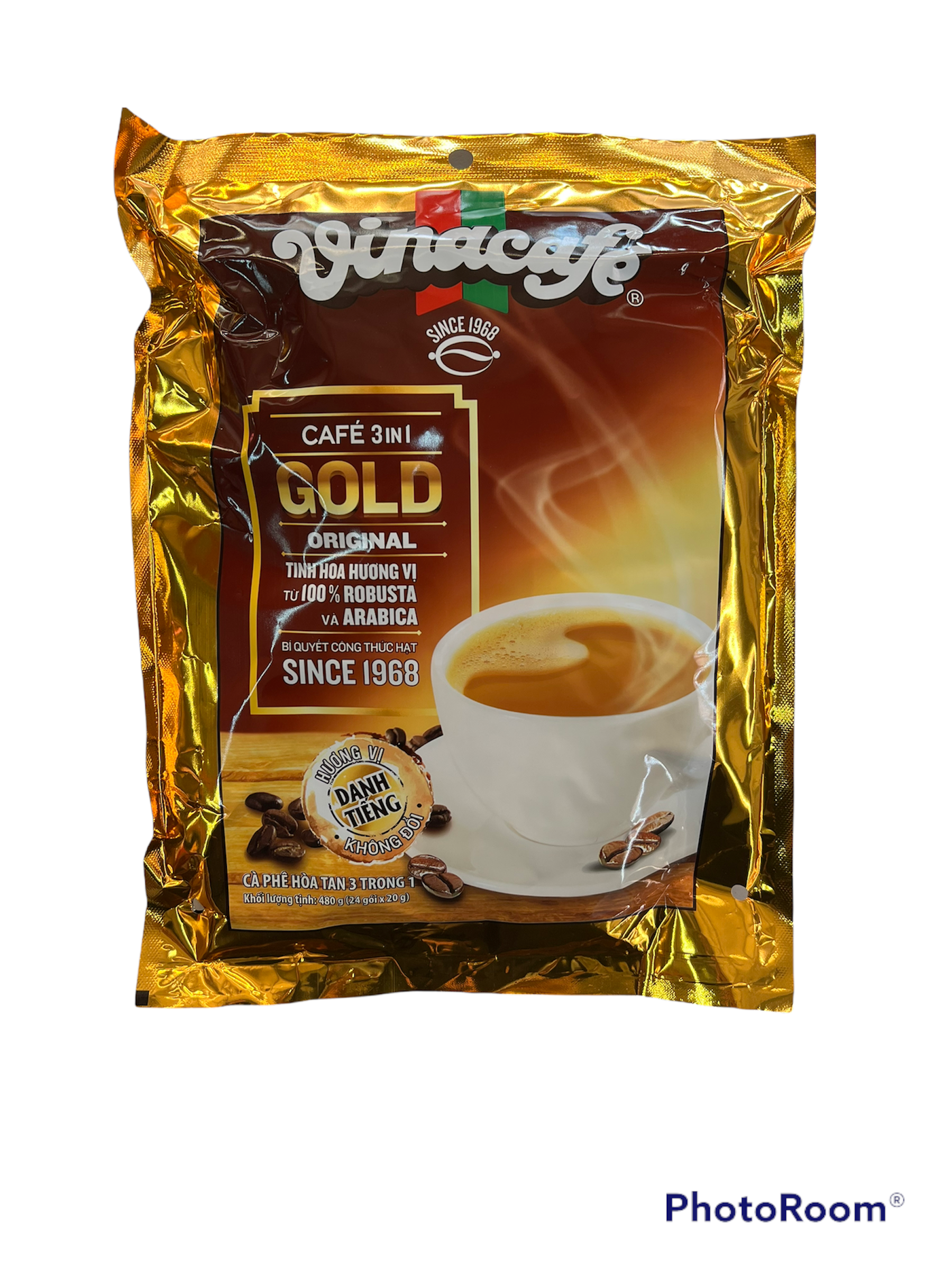 Gold Original Kaffee - Cà phê hòa tan 3in1 480g Vinacafe