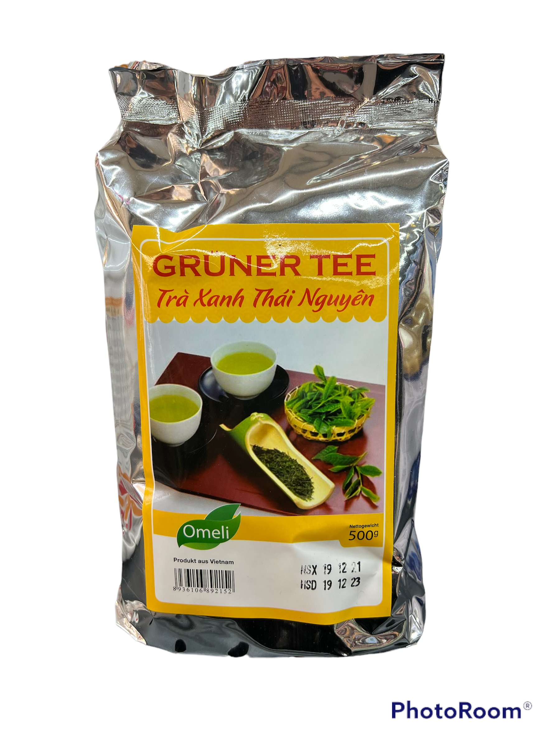 Grüner Tee - Trà xanh Thái Nguyên 500g Omeli