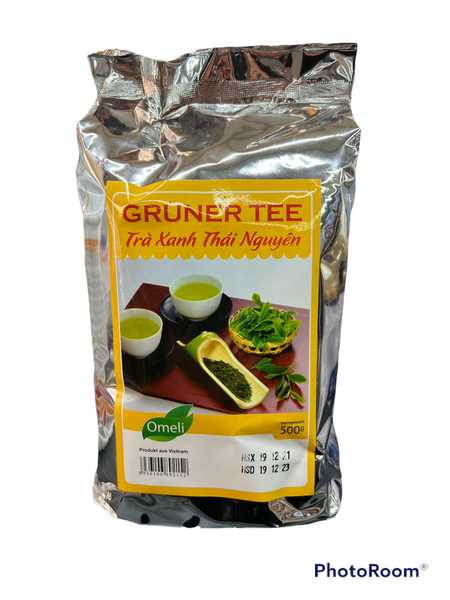 Grüner Tee - Trà xanh Thái Nguyên 500g Omeli