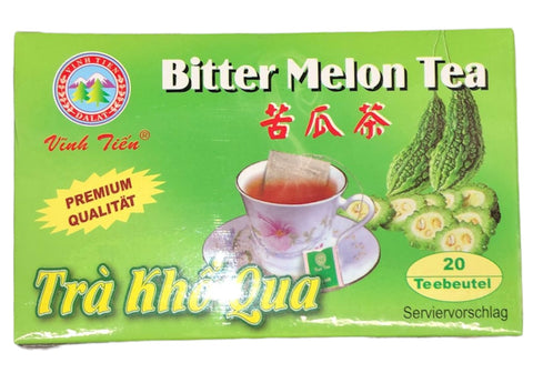 Bittermelonen Tee - Trà khổ qua (20 beutel) Vĩnh Tiến