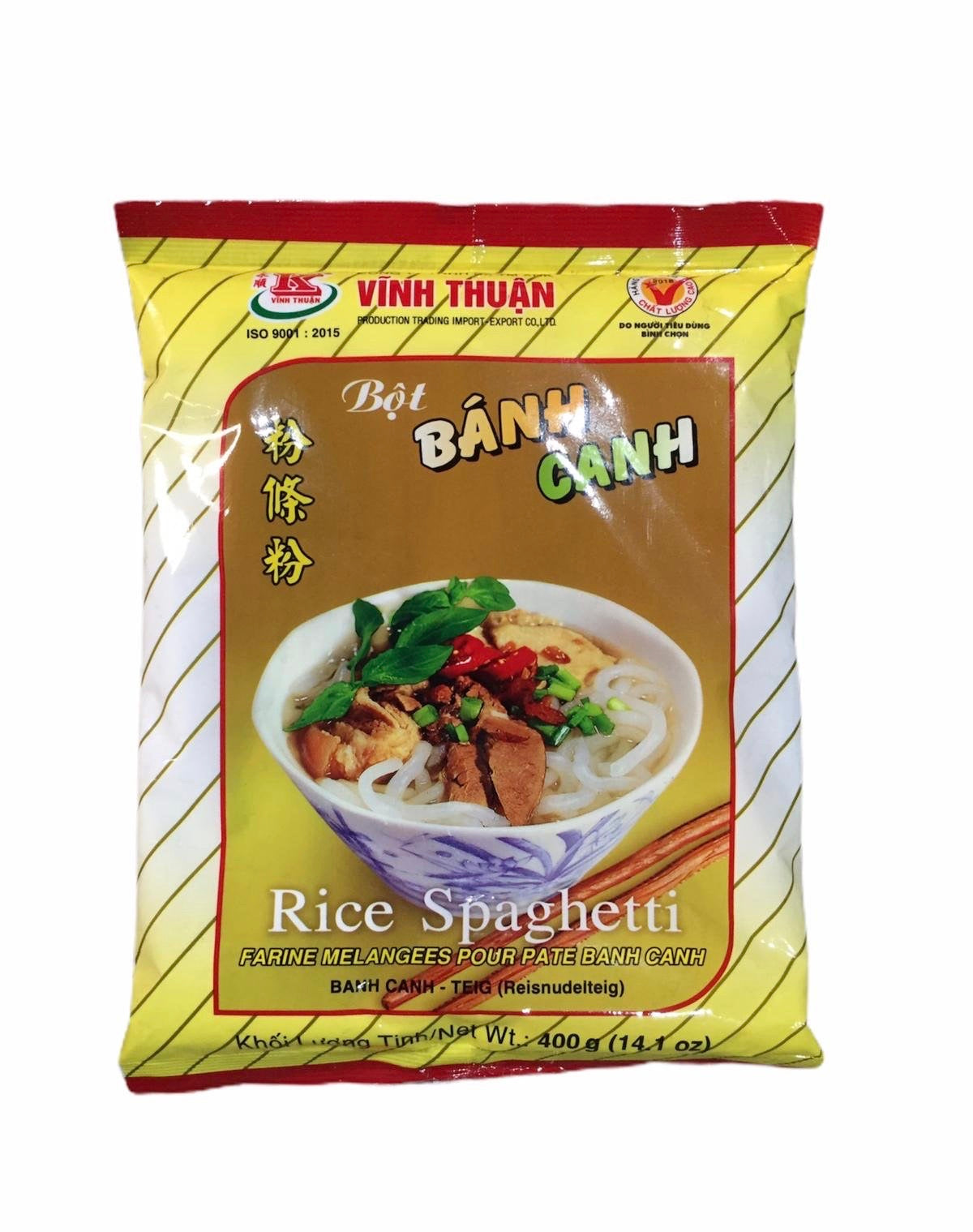 Vinh Thuan Rice Spaghetti 400g- Bột bánh canh Vĩnh Thuận 400g