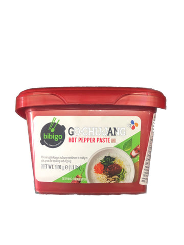 Hot Pepper Paste Go Chu Jang 500g- TƯƠNG ỚT hàn quốc Go Chu Jang (hộp nắp đỏ) 500g