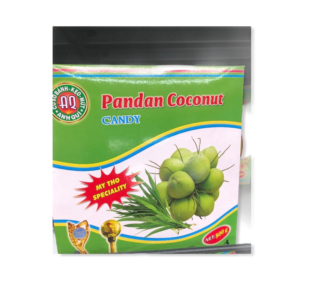 Pandan Coconut Candy- Kẹo dừa Anh Quý 500g